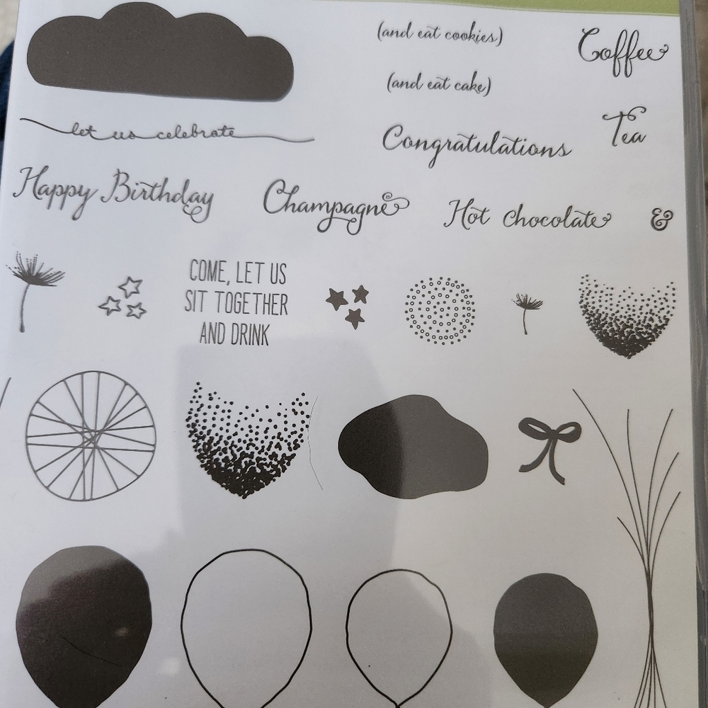 Balloon Celebration  Stamp Set